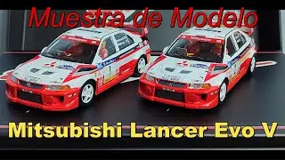 Mitsubishi Lancer Evo V. de la marca Scaleauto!  Unboxing del  Pack😍😍😍😍🏁🏁🏁