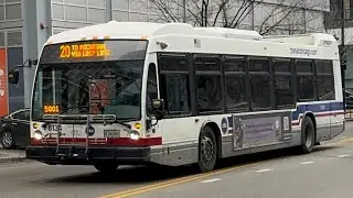 CTA 2015 Nova LFS Bus #8134 On Rt 20 Madison