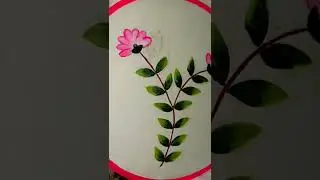 #fabricpaints #simplepaint #easypaintingforbegginers #flowerspainting  #suitpainting #leafpainting 
