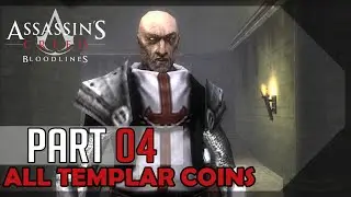Assassin's Creed: Bloodlines (All Templar Coins) - 100% Walkthrough #04 - Buffavento Castle
