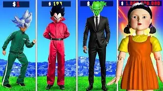 Upgrading DRAGON BALL Z to SQUID GAME DRAGON BALL in GTA 5!