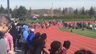 Junior Girls 100 Meter Race Campion 2019 Meet April 25, 2019