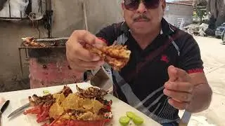 Langosta y camarones adobados puro Kino sonora