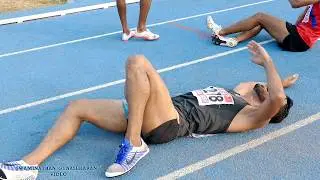 BOY'S U20 3000m STEEPLECHASE FINAL. 33rd National Junior Athletics Championships 2017