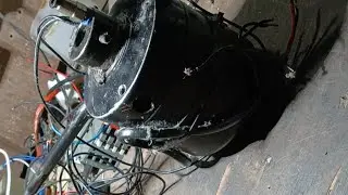 Industrial knitting machine moving unite repairing
