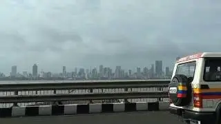 Driving Over The Sea - Bandra-Worli Sealink