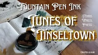 Чернила для перьевой ручки Sounds of Tinseltown Silver & Gold: Ferris Wheel Press
