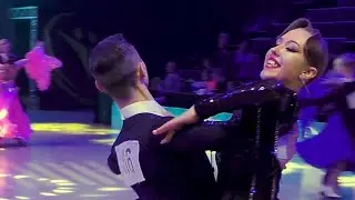 Viennese Waltz. Youth (under 19). General Look. Minsk Open Championship 2025 / ballroom dancing