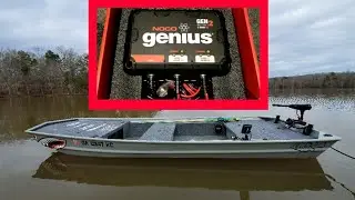 Charging My Jon Boat Batteries w/ NOKO GENIUS