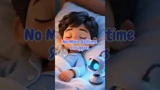 The Robot That Fixed Bedtime 🤖🌙 | AI Sleep Story for Kids  #ai #artificialintelligence #aitools