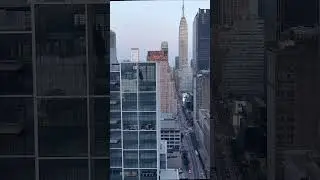 Drone Hudson Commons, New York City