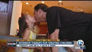 Intensive therapy for treating children with autism
