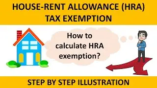 How to calculate HRA exemption | Income tax