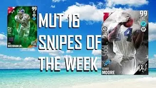 MUT 16 - Snipes of the Week - Best One Yet!
