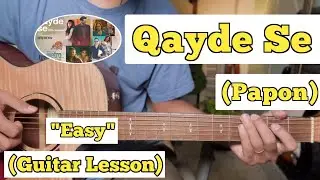 Qayde Se - Papon | Guitar Lesson | Easy Chords | (Metro In Dino)