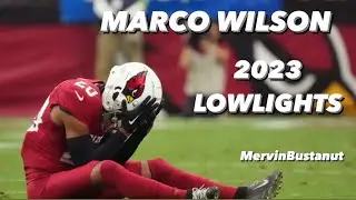 Cornerback Marco Wilson Lowlights Arizona Cardinals 2023-24 *New New England Patriots CB*