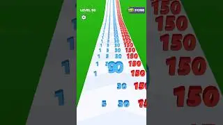 Merge Numbers - Numbers Run 3D lv90