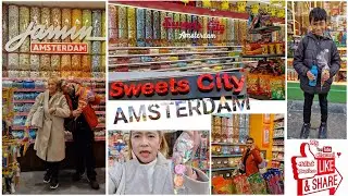 Tour and Sweets City in Amsterdam Juliet Vlogs 💞