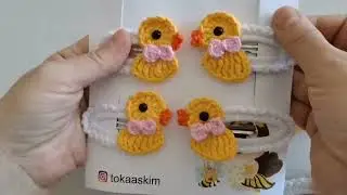 Çok mu şirin olduk🥰 Çok kolay👌en yeni civciv Toka Yapımı💯