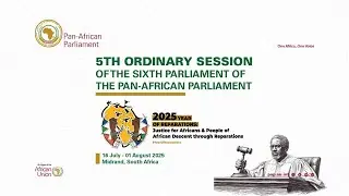 P20 Joint Symposium: Pan-African Parliament and Parliament of South Africa