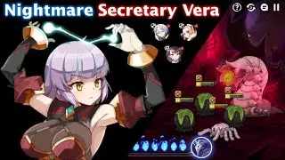 Epic Seven - Nightmare Raid - Secretary Vera (Gameplay)