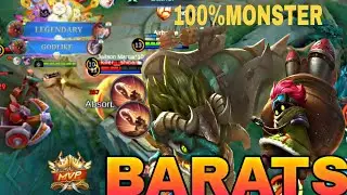 Barats real monster!! Best build 2025!! Barats Jungle gameplay!! 