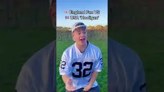 USA &lsquo;Hooligan&rsquo; VS ENGLAND Fan