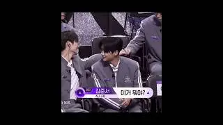 Sangwon already possessive with Anxin.. lol #wonxin #boys2planet #ship