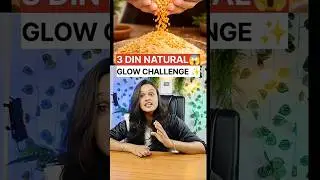 3 DIN NATURALGLOW CHALLENGE 😱 home remedy #skincare#glowingskin  #pigmentation