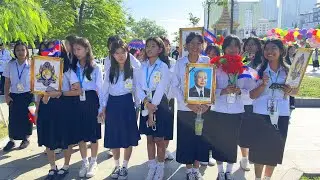Cambodia Celebrate 71st INDEPENDENCE DAY under the Highest presence of KING Norodom Sihamoni