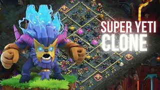 TH15 TO TH17 LOW HEROES 3 STARS ATTACK STRATEGY! SUPER YETI CLONE SUPER POWERFUL!#attackstrategy