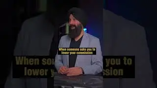 When asked to lower commission! #contentcreator #realestateagent #realtorstyle #navsingh