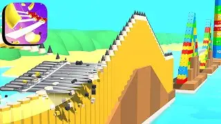 Flying Cut ​- All Levels Gameplay Android,ios (Levels 1119-1121)