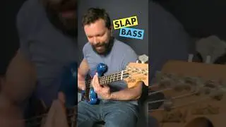 Slap Bass Groove from Upcoming Lesson  #slapbass