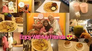 Friends Time || Time Out Cafe || A Cup Of Tea With Kashmir Tea 💞🌺