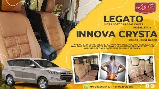 Innova Crysta | Legato Seat cover