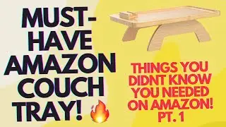 GENIUS Couch Arm Tray! 📱🍿 The MUST-HAVE Amazon Find for Every Home!