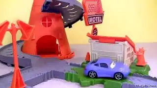 Cars Sally Cozy Cone Spiral Rampway Playset DisneyPixarCars Story Sets NEW 2015 Motel (Reupload)