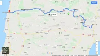Travel along Route 89 in the Upper Galilee in ISRAEL  נסיעה בכיף מאליפלט עד נהריה דרך מעלות  כביש 89