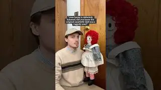 &ldquo;Did you know that the original Annabelle doll was a Raggedy Ann?!&rdquo; 🤔 #raggedyann