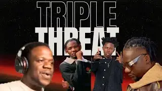 Lyrical Joe - BM Cypher ft Obibini & Strongman (Reaction!!!) #LyricalJoe🇬🇭