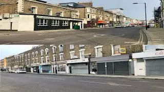 UK High Streets in lockdown - first time round