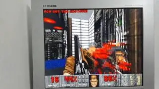 Doom benchmark - Cyrix 486DRx2 66MHz with Cyrix Utility + CL-GD5428 2MB VLB