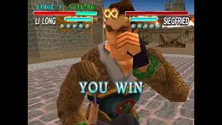 Soul Edge (PS1) Playthrough/Marathon - Li Long - Arcade - Ultra Hard - No Continues