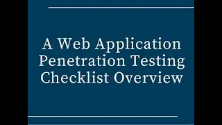 Application Security Pen Testing | Workflow PLUS BONUS Q&A!!!
