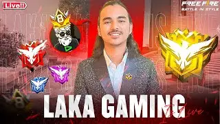 LIVE 🔴 Season 49 Rank Push😱 Dominating top 1 Global Lobby #freefirelive #lakagaming #shortfeed