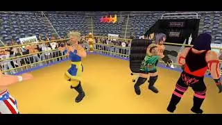 Naturals virtual combat episode 4 world championship battle Royale #wrestlingempire #wrestlinggames