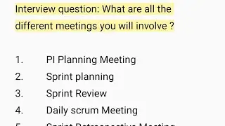 Agile Testing Meetings Tester will involve|Functional & Automation testing|Scenario 13