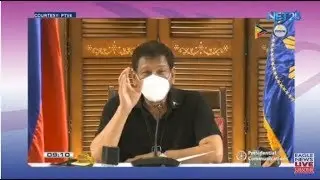 WATCH: President Rodrigo Duterte addresses the nation (August 25, 2020)