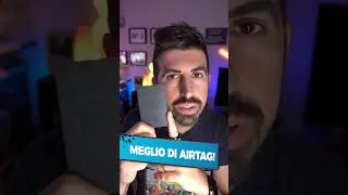 MIGLIORE alternativa APPLE AIRTAG! &Egrave; ricaricabile!